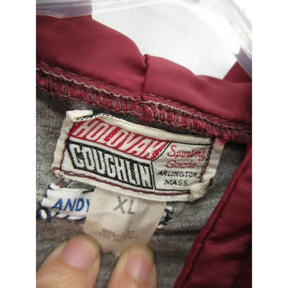 VINTAGE Harvard University Team Jacket XL Football Rain Cape Poncho Sideline - Picture 7 of 9